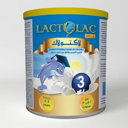 لاكتولاك حليب أطفال رقم (3) 800 جم