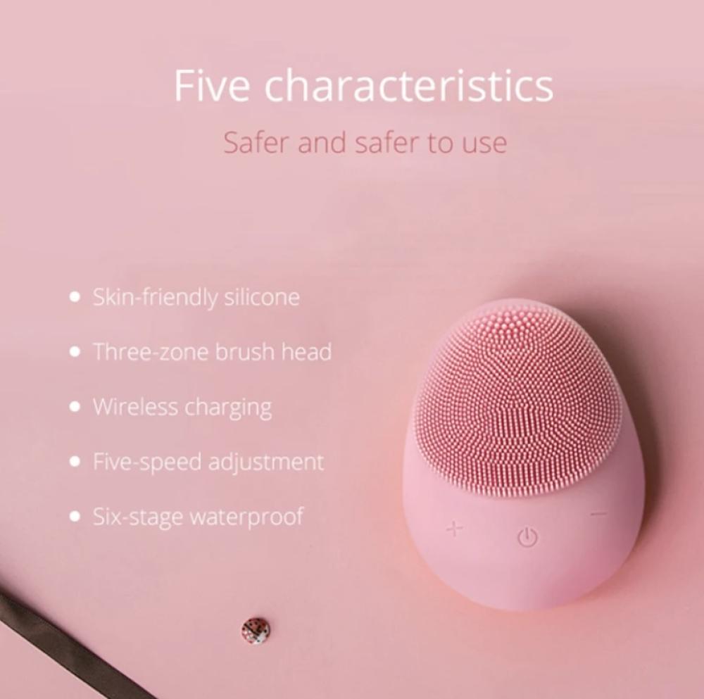 فرشاة تنظيف الوجة المصنوعة من السيليكون