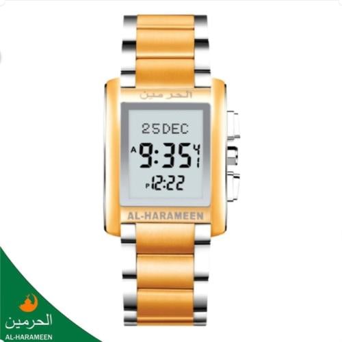 ساعة الحرمين الكلاسيكية  HA-6208 قياس 33MM (رجالية) جودة عالية بألوان متعددة
