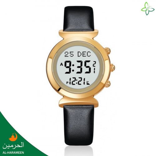 ساعة الحرمين الأنيقة HA-6351 (نسائية) 3 ألوان قياس...