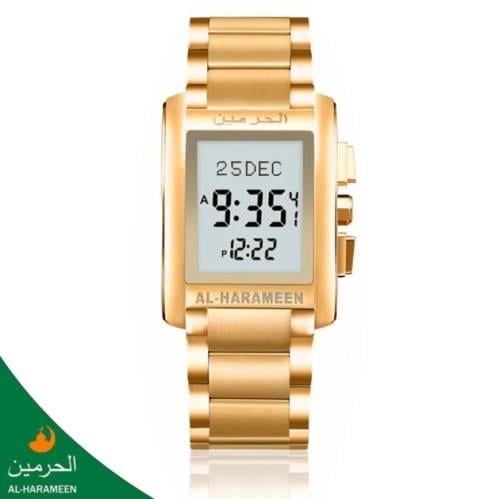 ساعة الحرمين الكلاسيكية  HA-6208 قياس 33MM (رجالية) جودة عالية بألوان متعددة