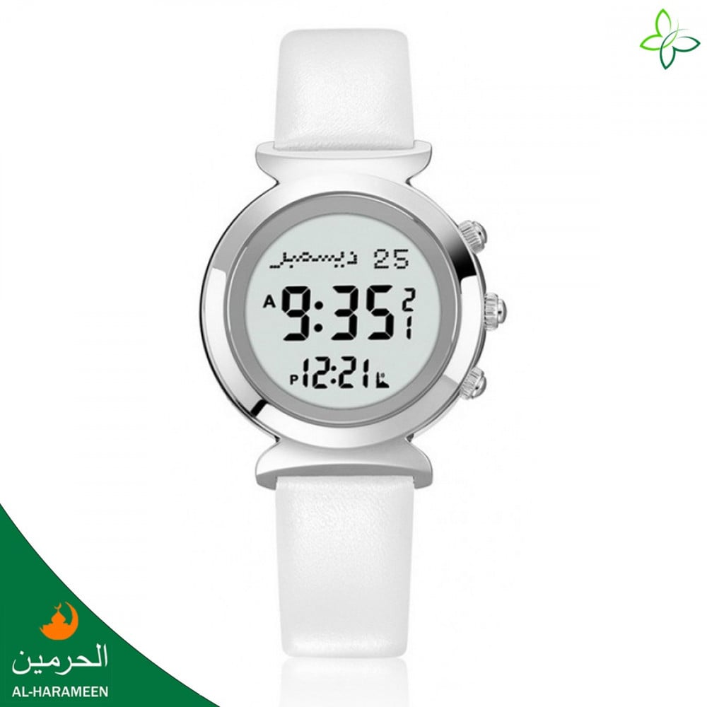 ساعة نسائية الفجر الظهر العصر اذان HA-6351 الحرمين AL-HARAMEEN AZAN