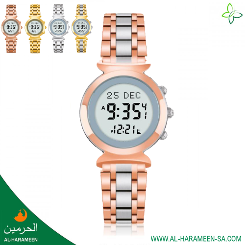 ساعة نسائية فاخرة من الحرمين HA-6330 قياس 36MM متعددة الألوان