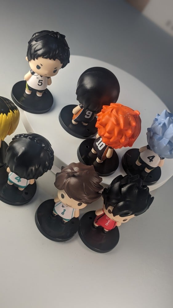 شخصيات هايكيو ( 8 شخصيات).