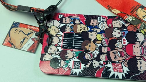 حامل بطاقة badge holder سلام دانك.