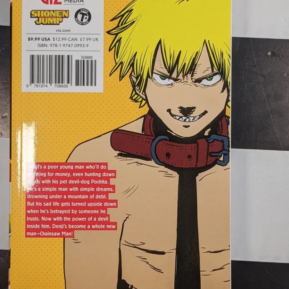 مانجا شينسو مان المجلد 1.