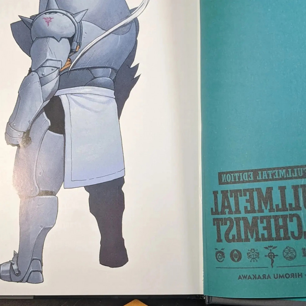 مانجا فل ميتل الكميست إصدار خاص المجلد 2، غلاف ثقيل
