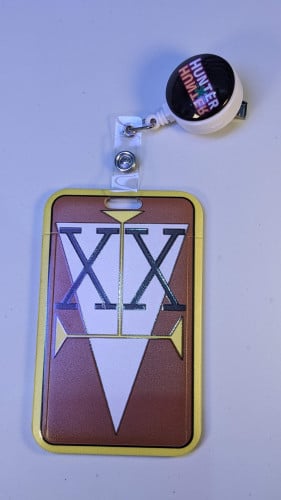 حامل بطاقة القناص هنتر . badge holder