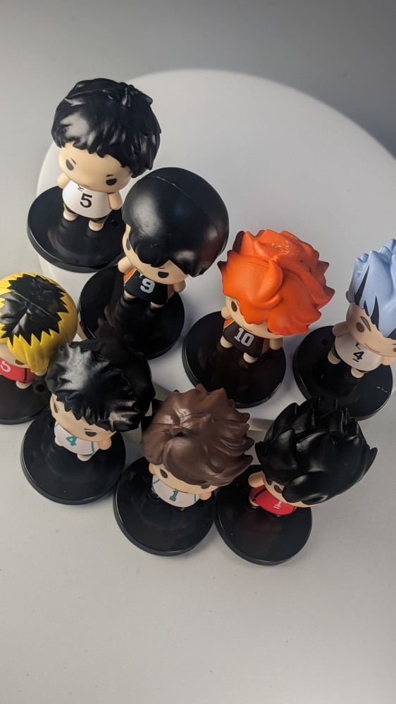 شخصيات هايكيو ( 8 شخصيات).