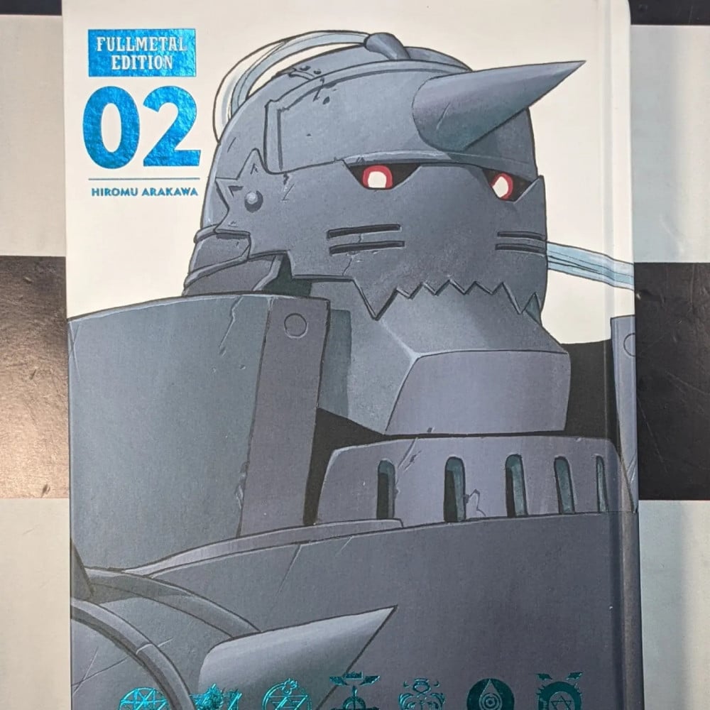 مانجا فل ميتل الكميست إصدار خاص المجلد 2، غلاف ثقيل