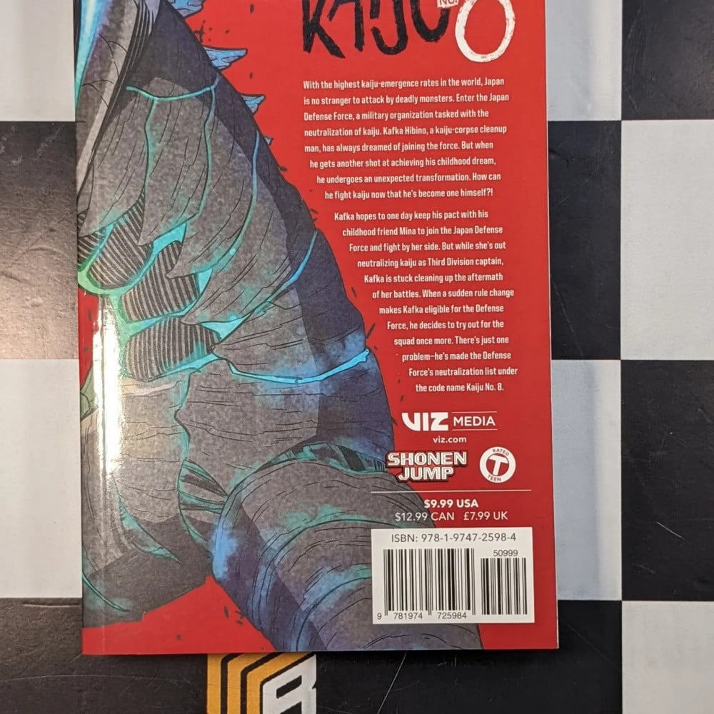 مانجا كايجو 8 .
