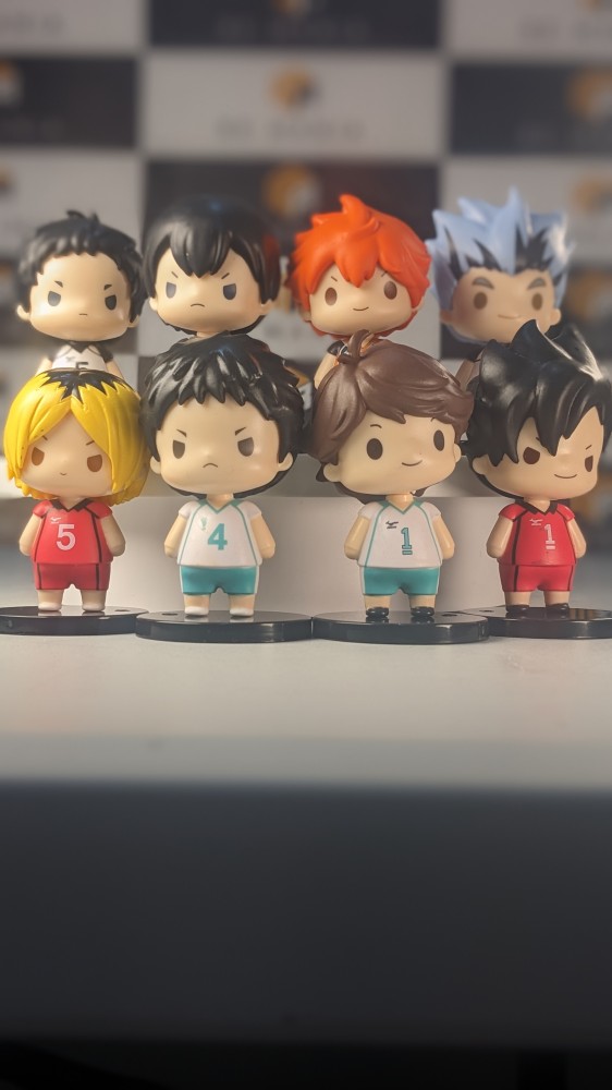 شخصيات هايكيو ( 8 شخصيات).