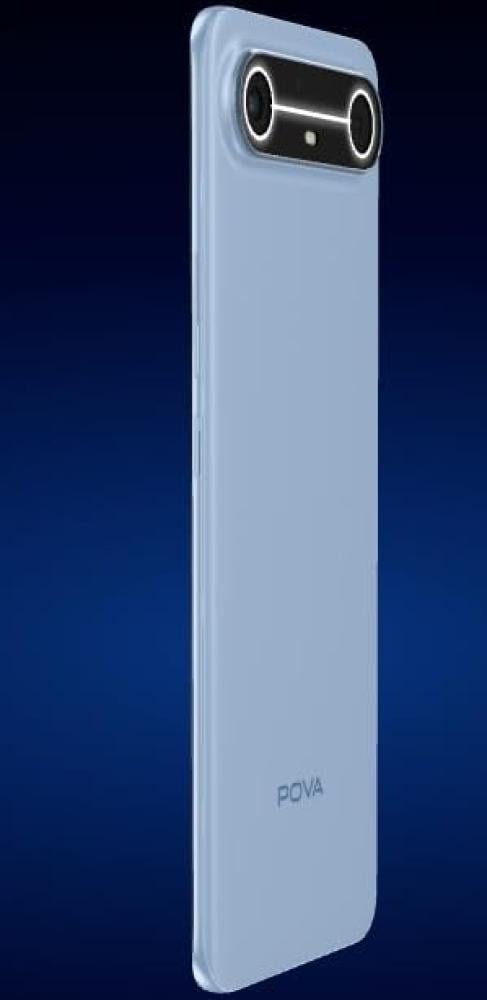 تكنو جوال بوفا سليم 5G، ثنائي شرائح الاتصال، تخزين 256 جيجا، ذاكرة رام 8 جيجا، ازرق سماوي، اصدار الشرق الاوسط