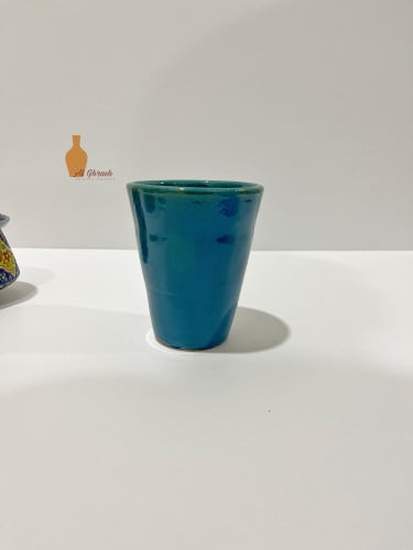 كوب مطلي ازرق
