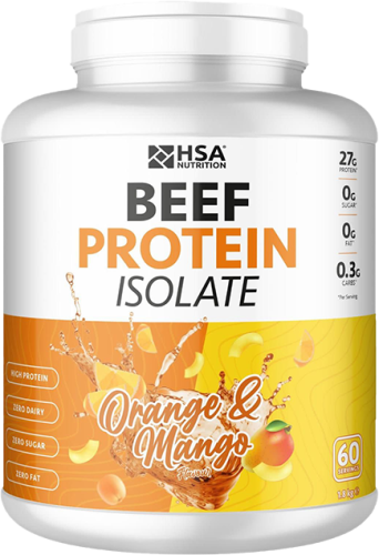 Hsa nutrition iso beef orange&mango