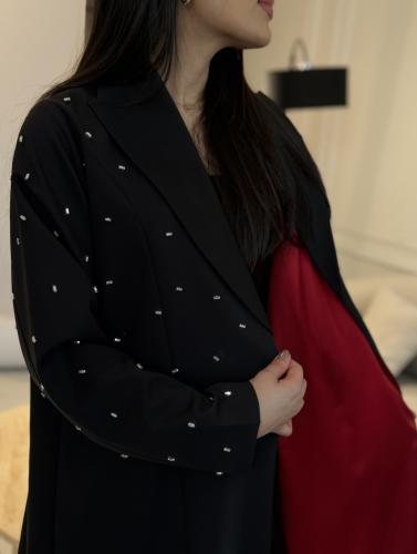 Black Occasional Abaya