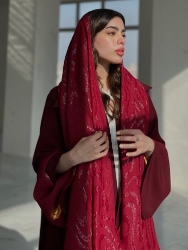 Flared sleeves Abaya