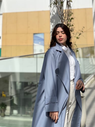 Light blue Abaya