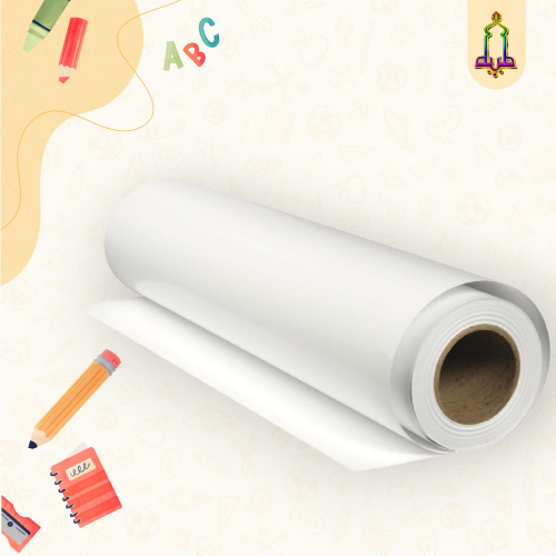 رول أبيض بالمتر