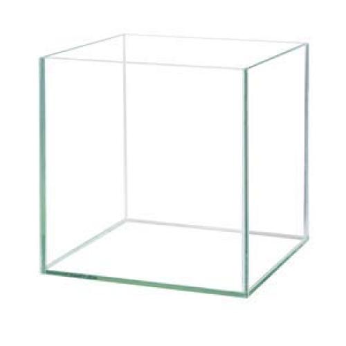 ايستا حوض زجاج كريستال مربع الشكل مقاس 35x35x35