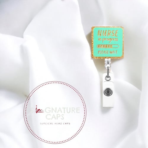 Badge holder Nurse in progress