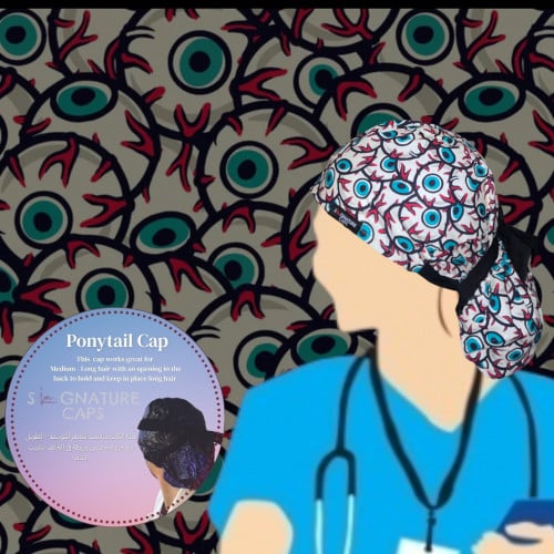 Surgical cap - قبعة جراحية The Eye