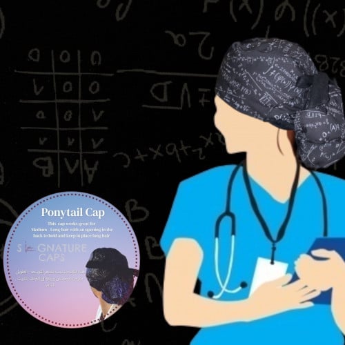 Physics formula Surgical Cap