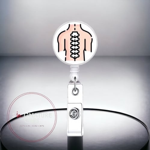 "حامل بطاقة" Badge holder spine
