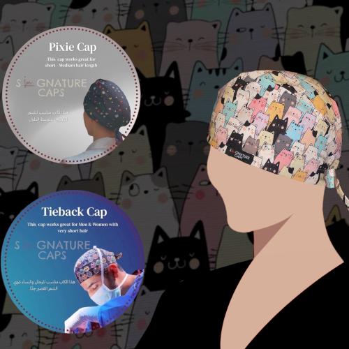 Cats Surgical cap