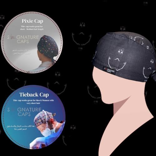jujutsu kaisen Surgical cap- قبعة جراحة