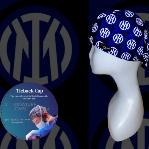 Inter Milan Surgical Cap