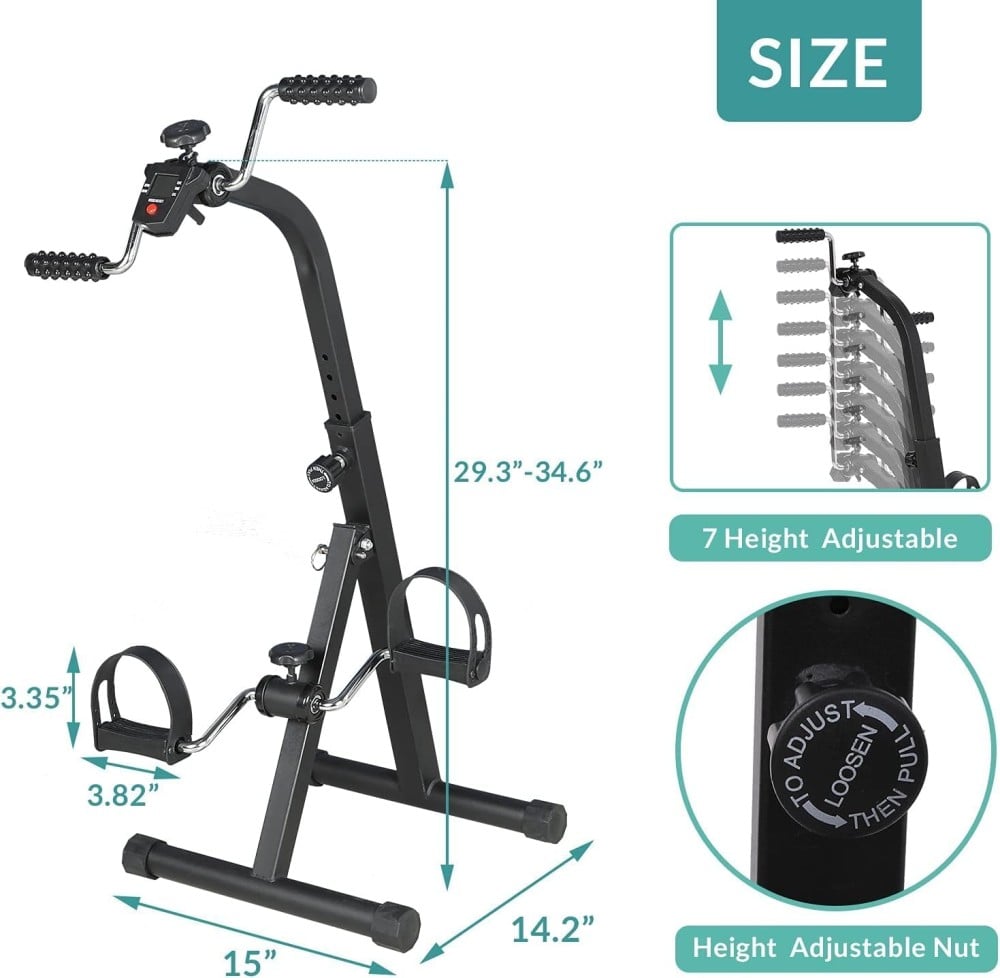 Pedal workout deals machine