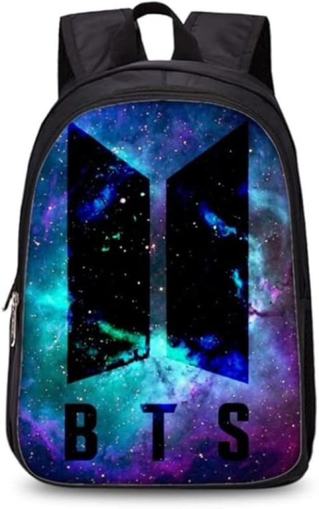 Ohhyung BTS Design School Backpack for Students Casual Backpack for 15.6 Inch Laptop Multi Colour Size L