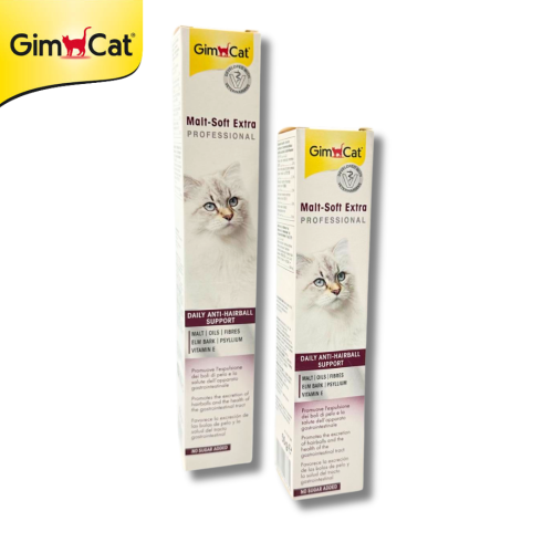 معجون فيتامين لعالج كرات الشعر عند القطط  Gim Cat Vitamine for  Hairball