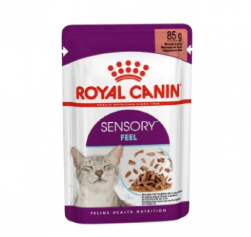 طعام رطب للقطط البالغة ( احساس جذاب ) بالمرق