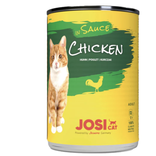 جوسي كات معلبات الدجاج في صلصة رطب للقطط, 415 جرام