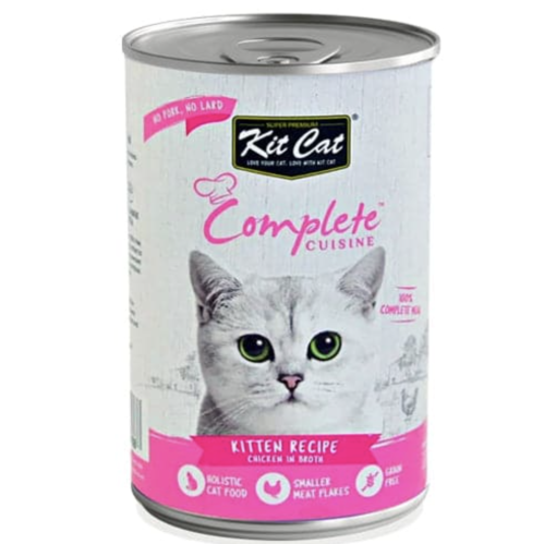 كت كات الوجبة المتكاملة تونة ودجاج في مرق للكتين