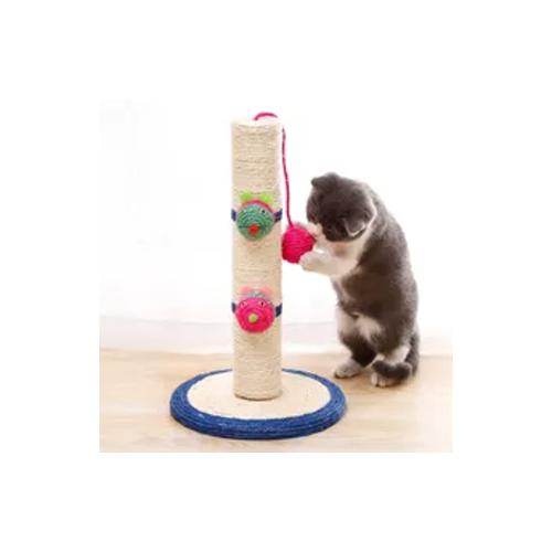 خداشة قطط عامود مع لعبة