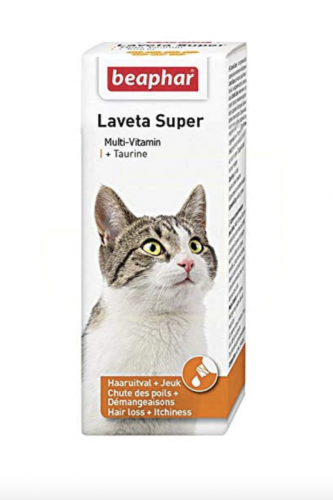 بيفار فيتامينات متعددة مع التورين تغذية تكميلية للقطط يساعد على منع تساقط الشعر والحكة والتساقط ،50 مل