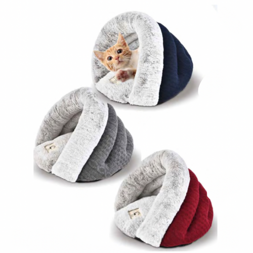 فيلاين قو سرير للقطط 40 سم- ازرق