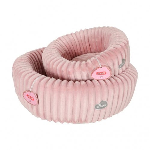 زولكس سرير السحابة الناعمة وردي للقطط