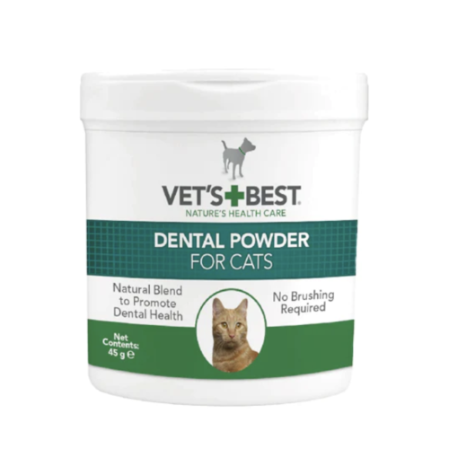 فيتس بيست مسحوق لتنظيف الأسنان واللثة للقطط