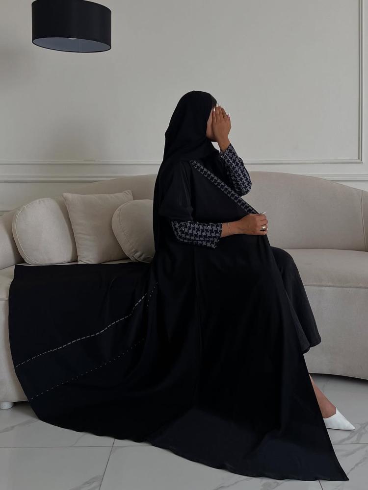 عباية قماش كريب