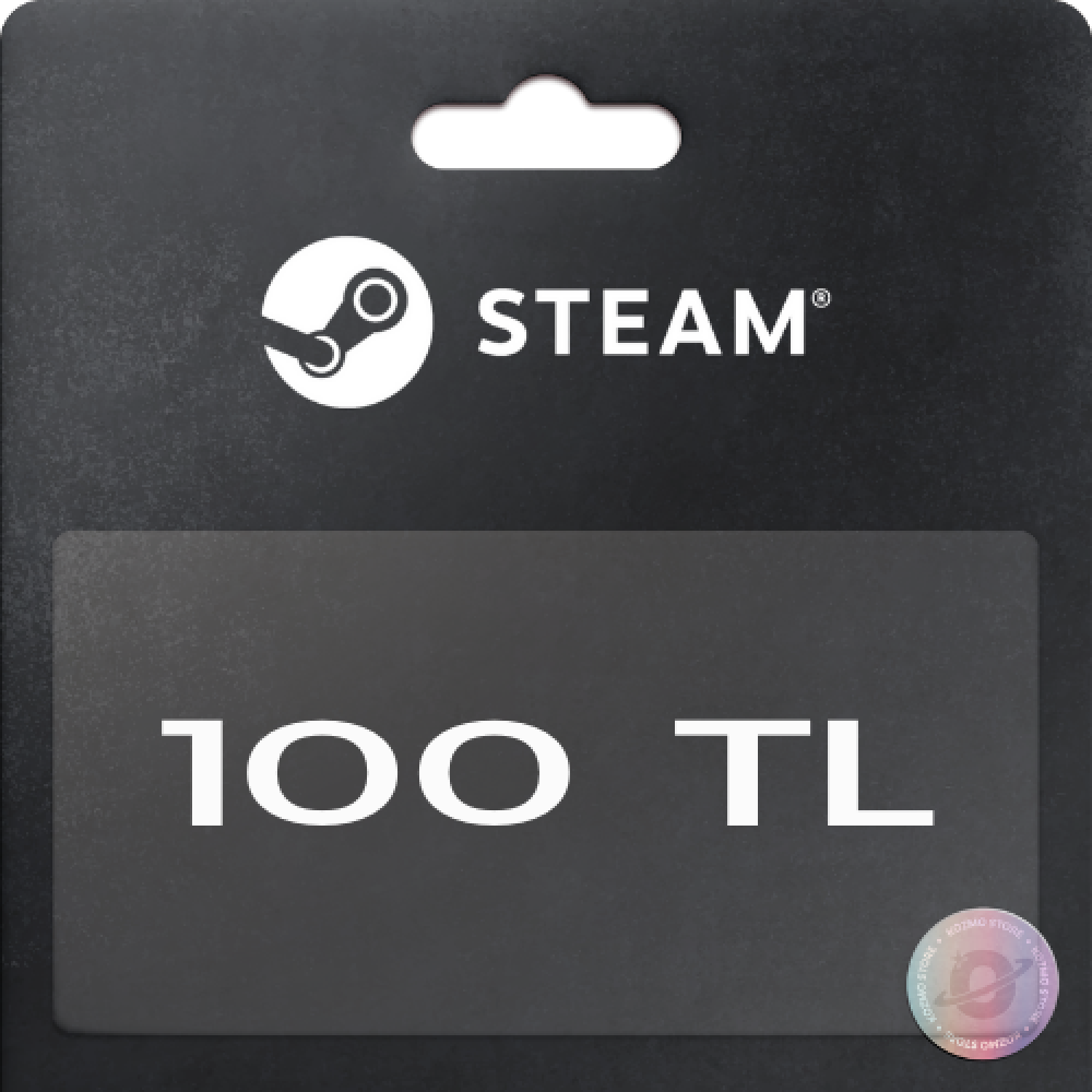 Gift Card Steam, 100 Tl