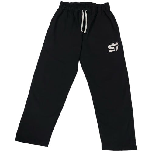 Dark gray oversized sweatpants