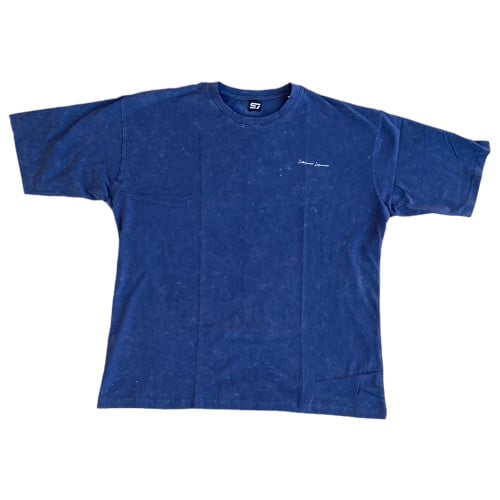 Mineral washed T shirt Destroyed Neck oversized