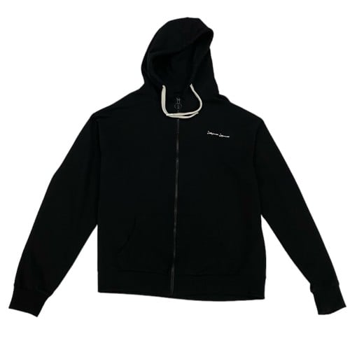 Black zip-up