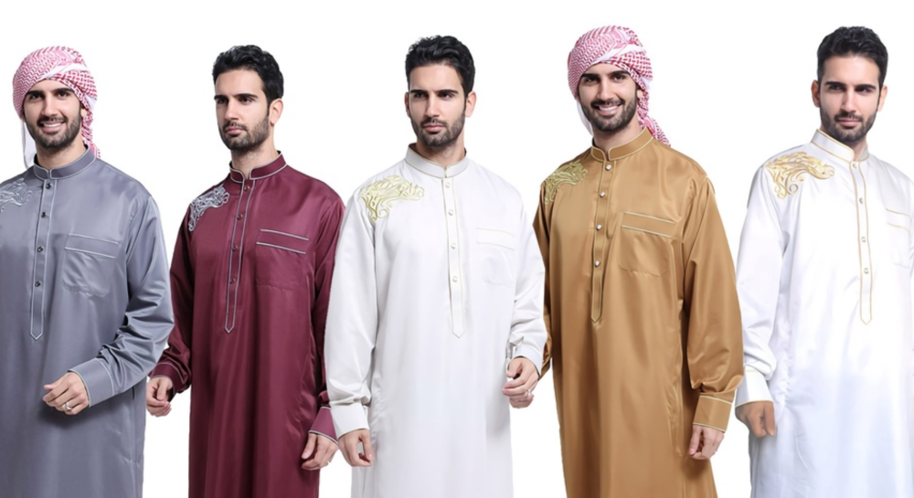 White or colored thobe? Your guide to choosing Saudi men&#39;s thobe