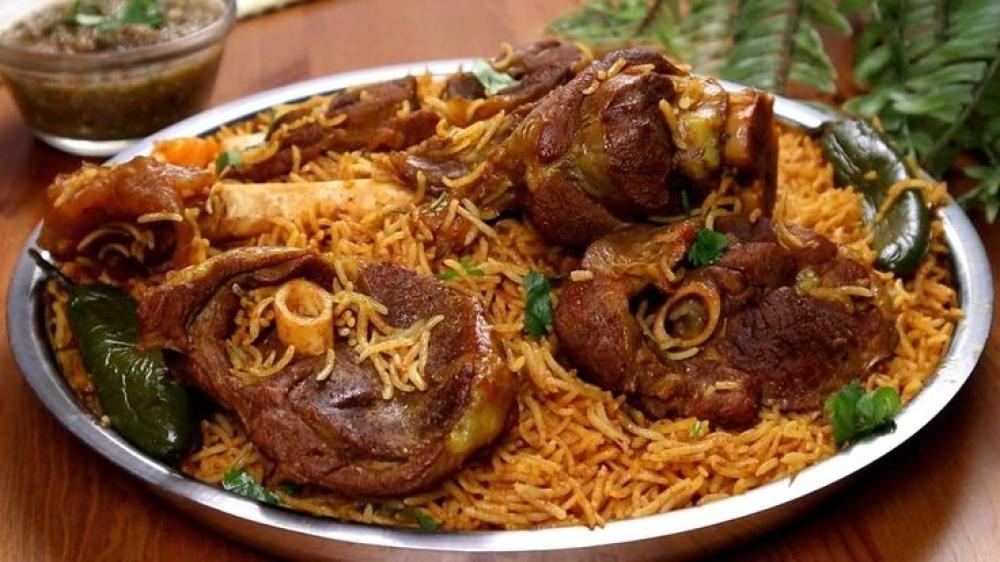 كبسة اللحم السعودية برعاية الريف