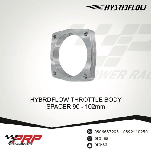 HYBRIDFLOW throttle spacer compatible with the FJ Cruiser intake manifold.